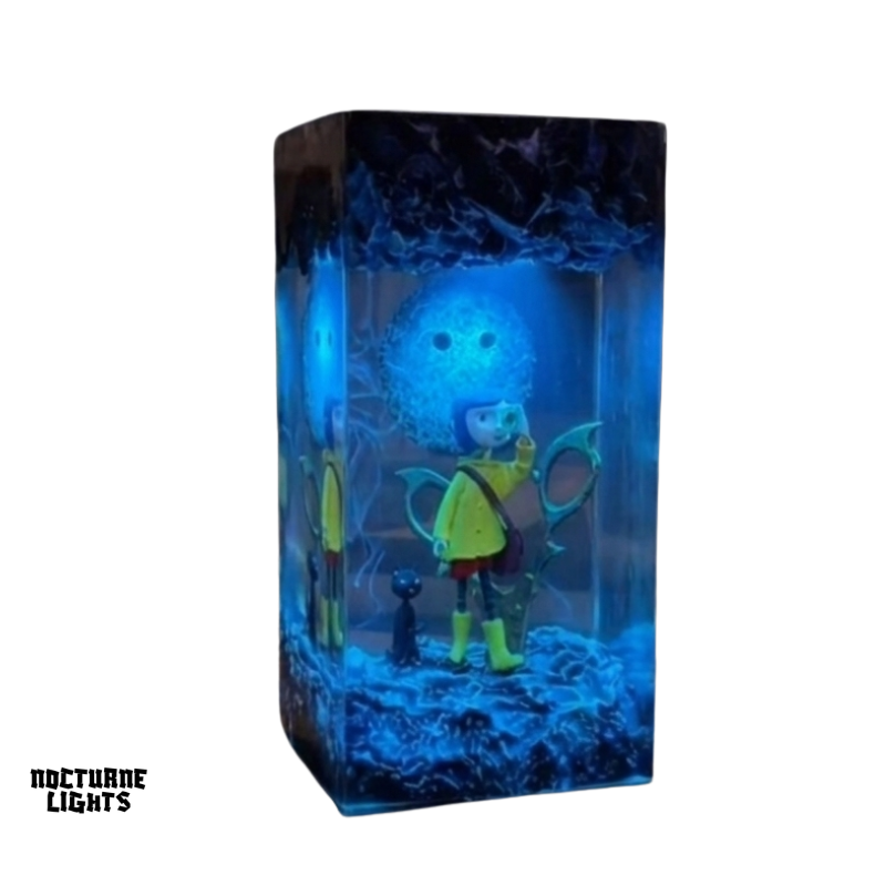 Handmade Horror Resin Lamps