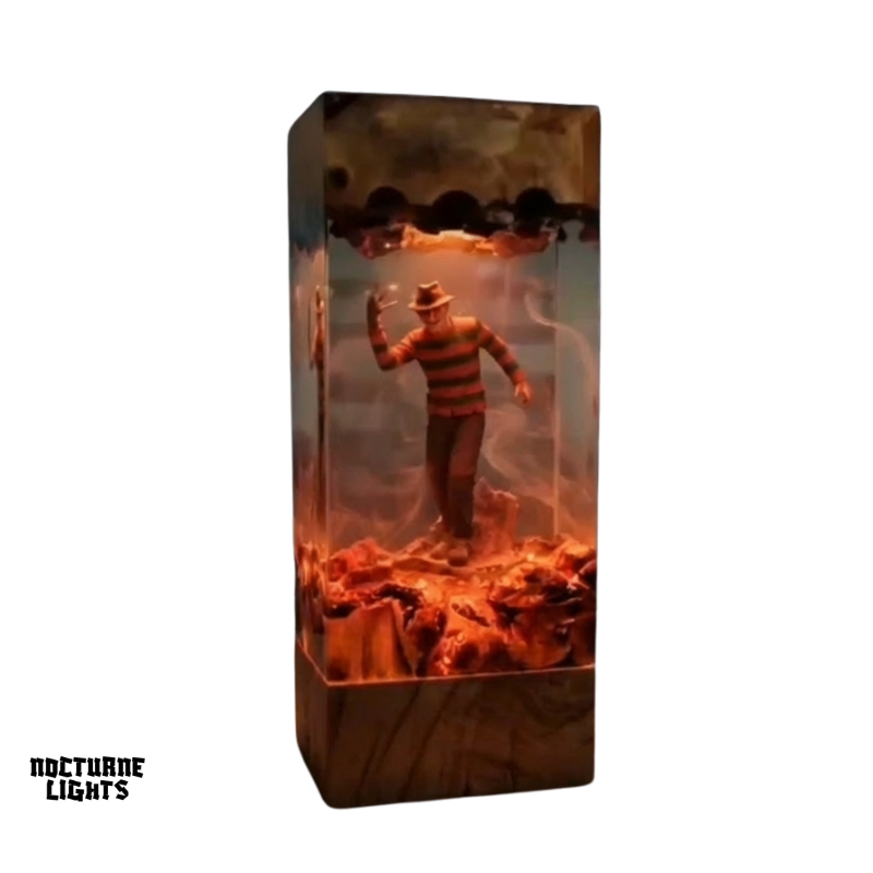 Handmade Horror Resin Lamps