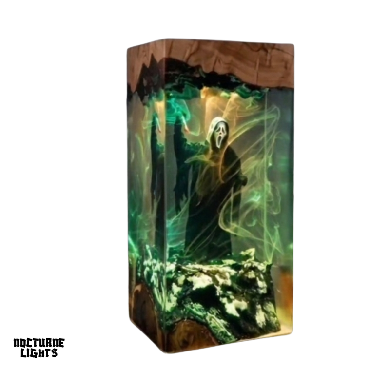 Handmade Horror Resin Lamps